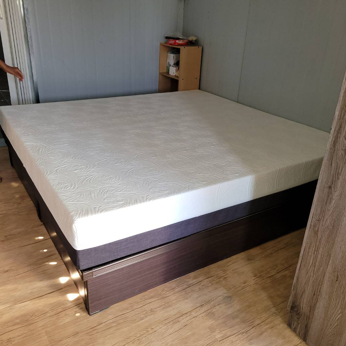  穗寶康床墊專賣店,台中市大雅區謝◯◯,購買穗寶康金牌床墊,減壓放鬆的床墊